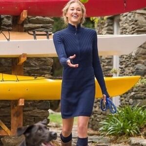 EUC Athleta Organic Cotton Sweater Dress 💙